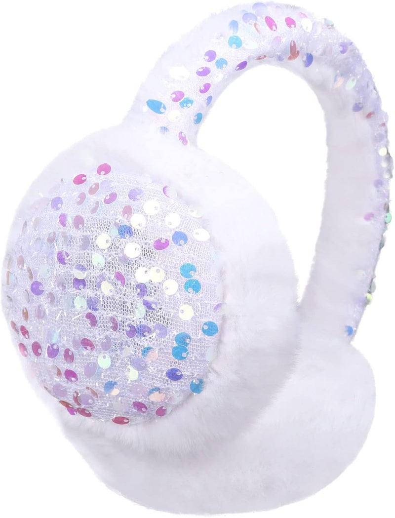 BUTITNOW Kids Knit Earmuffs Soft Plush Comfortable Winter Outdoor Ear Warmers for Boys Girls Age 4-16 Years - Image 1
